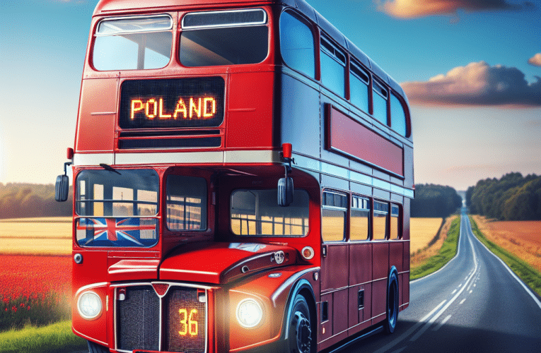 Busy z Anglii do Polski: cena przewozu – jak znaleźć najlepszą ofertę?