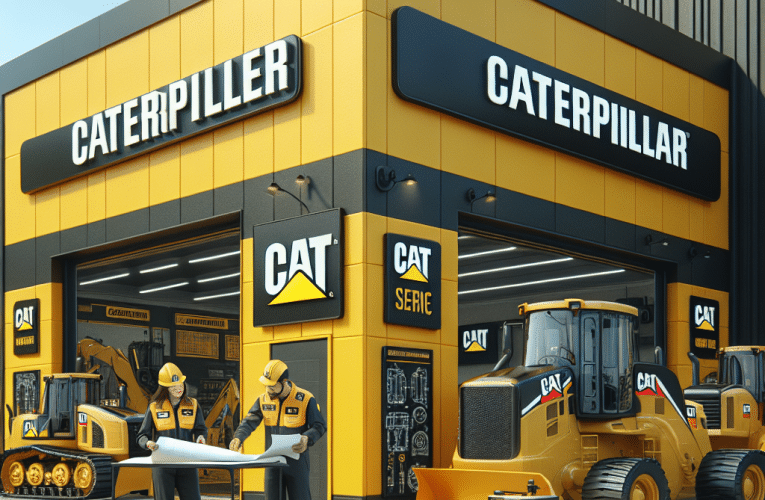 Caterpillar Serwis – Jak efektywnie zarządzać przeglądami maszyn budowlanych