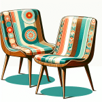 krzesła lata 60