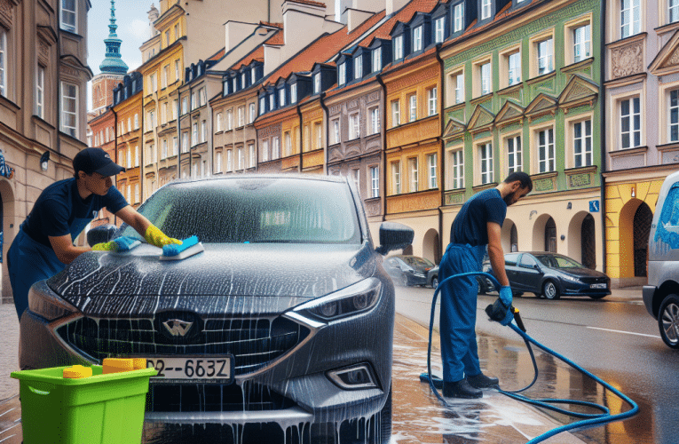 Myjnia door to door Warszawa – Jak wybrać najlepszy serwis czyszczący samochody z dostawą do domu?