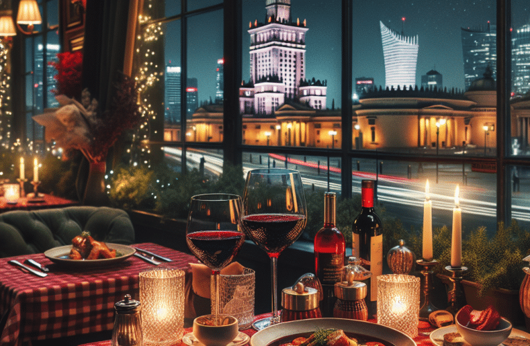 Romantyczna kolacja w Warszawie: Przewodnik po najbardziej klimatycznych restauracjach stolicy