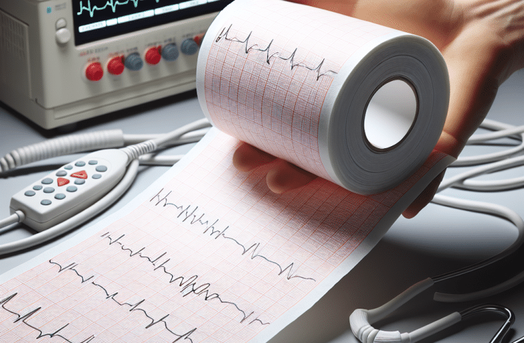 Termiczny papier do rejestracji EKG: Jak wybrać najlepszy dla twojego gabinetu medycznego