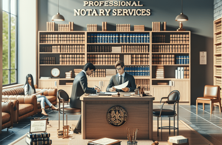 Profesjonalne usługi notarialne na Mokotowie: Jak wybrać najlepszego notariusza?