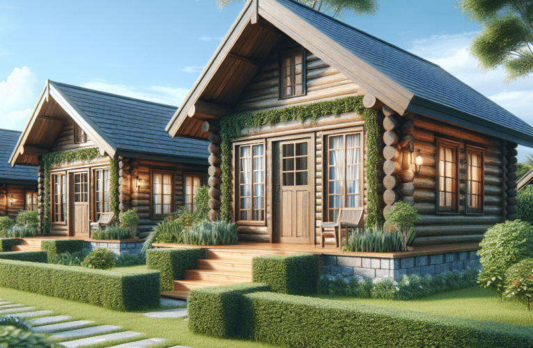 Domki drewniane parterowe: Jak wybrać idealny model do Twojej działki?