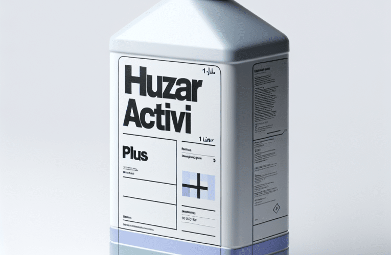 Huzar Activ Plus 1l: Praktyczny przewodnik po zastosowaniach w rolnictwie i ogrodnictwie