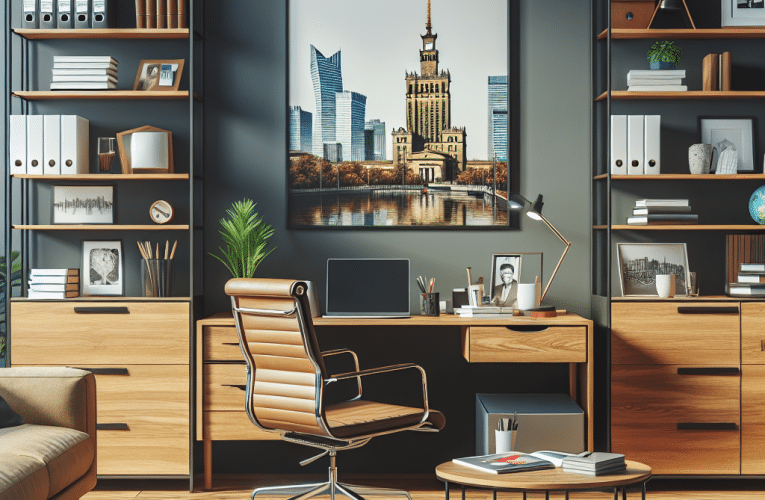 Meble gabinetowe w Warszawie – jak wybrać najlepsze do swojego biura?