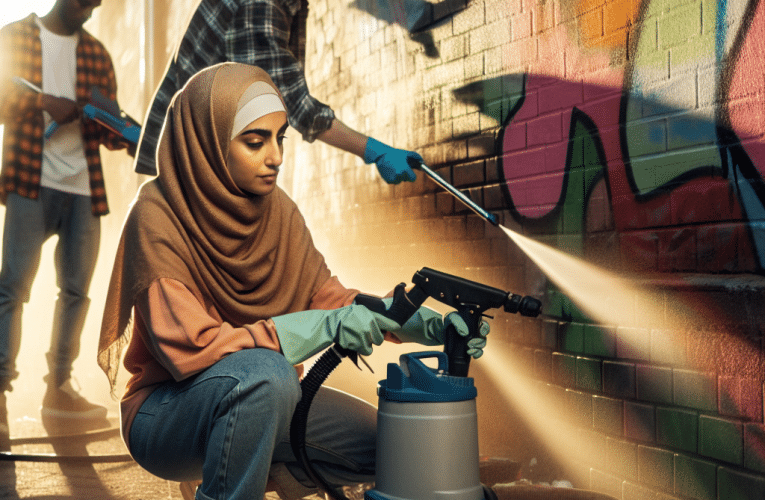 Zmywanie graffiti: skuteczne metody i porady dla każdego