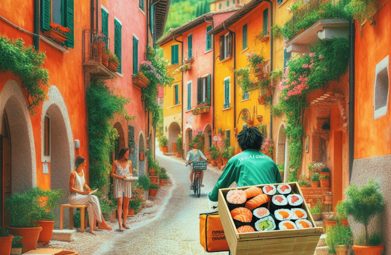 Sushi we Włoszech z dostawą: Jak zamawiać ulubione rolki nie wychodząc z domu?