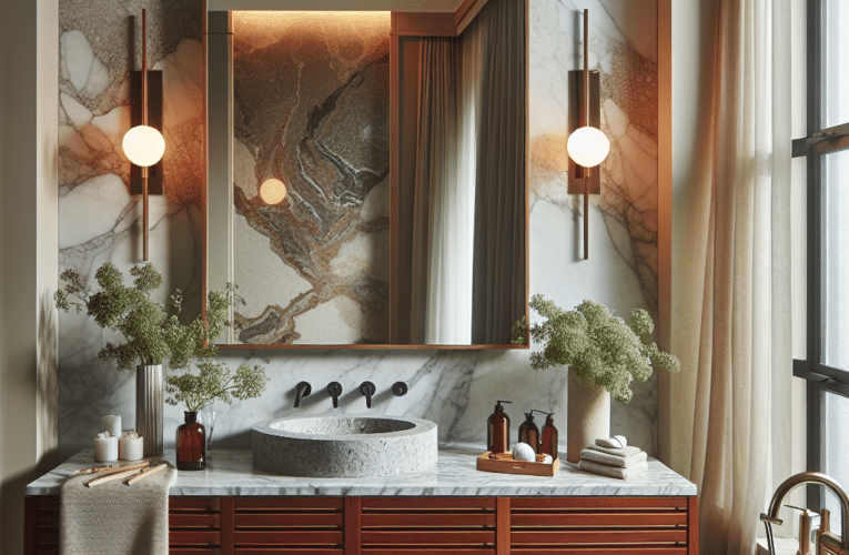 Jak dbać o blat łazienkowy z konglomeratu marmurowego aby zachować jego idealny wygląd?