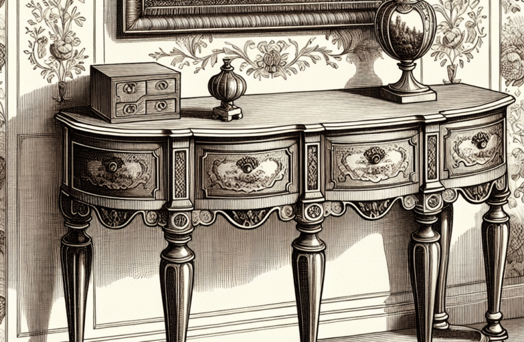 Jak wybrać idealną konsolę biedermeier do swojego wnętrza? Praktyczne porady i wskazówki dla każdego