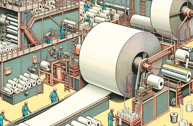 Jak przebiega proces produkcji papieru toaletowego – kluczowe etapy które warto znać?