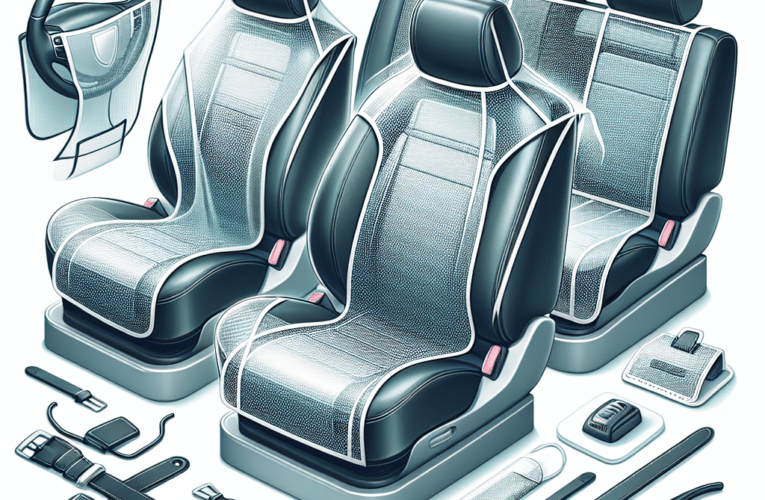 Jak wybrać odpowiednie pokrowce ochronne na fotele samochodowe aby zapewnić komfort i trwałość?