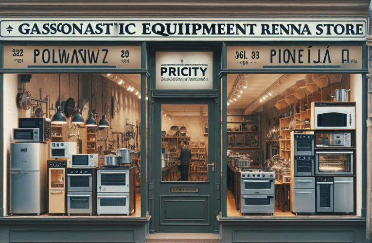 Jak wybrać idealną wypożyczalnię sprzętu gastronomicznego w Trójmieście: praktyczne wskazówki i porady dla każdego kucharza?