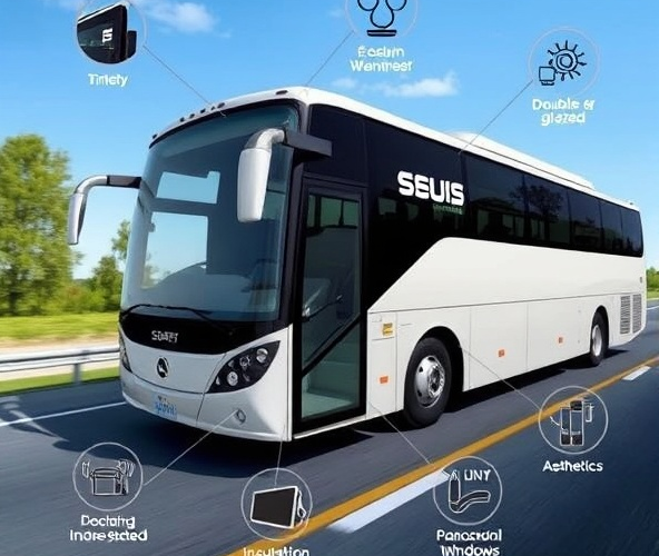 Jak wybrać odpowiednie szyby do autokarów – kluczowe czynniki które warto znać?