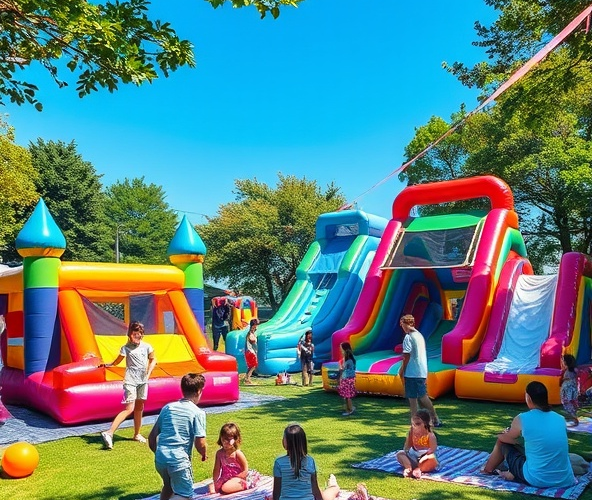 Jak wybrać idealne dmuchańce w Wołominie dla swojego przyjęcia?