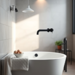 bateria wannowa ścienna