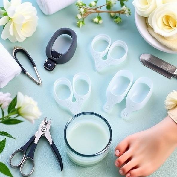 klamry na wrastające paznokcie