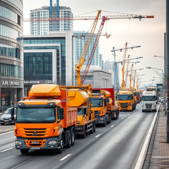 transport maszyn budowlanych warszawa