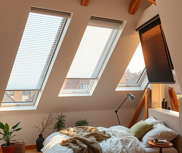 Jakie żaluzje Anwis w Warszawie będą najlepsze na poddasze latem?