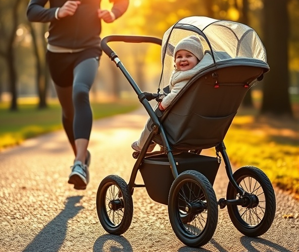 Który Baby Jogger do biegania po szutrze z rocznym dzieckiem?