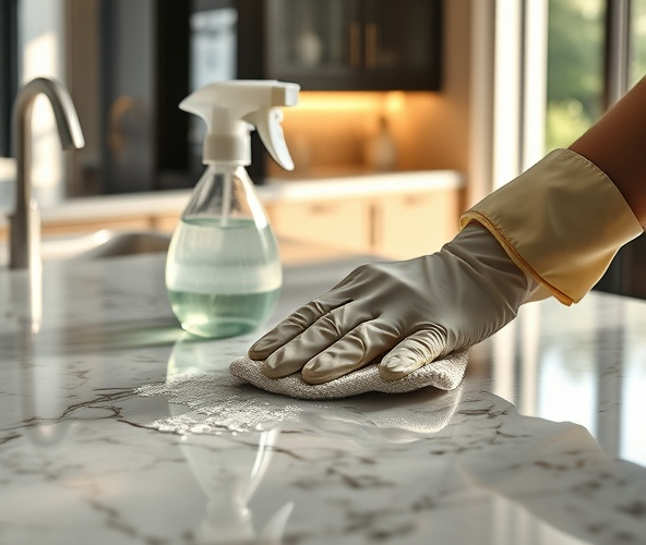 Czyszczenie kamienia naturalnego: marmur — jak zachować połysk?