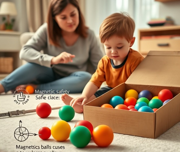 Czy magnetyczne kulki zgodne z EN71 są bezpieczne dla dzieci 3–6 lat?
