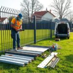 ogrodzenie panelowe 2d