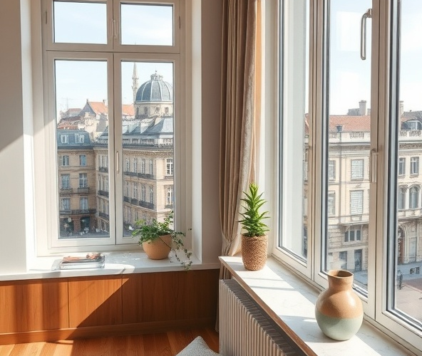 Jak wybrać kolor parapetu wewnętrznego w Warszawie, by harmonijnie pasował do wystroju pokoju?