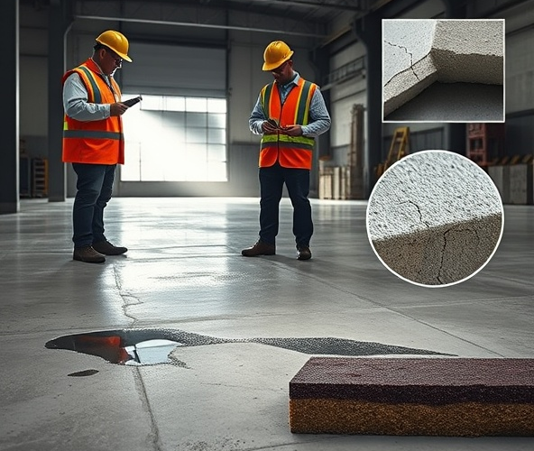 Jak właściciel hali wykryje wady posadzek poliuretanowo-cementowych przed odbiorem?