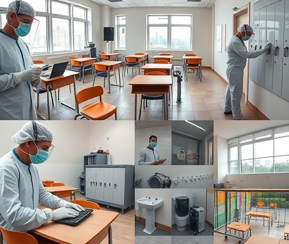 Jakie procedury dezynfekcji powinno mieć sprzątanie szkół w Warszawie?