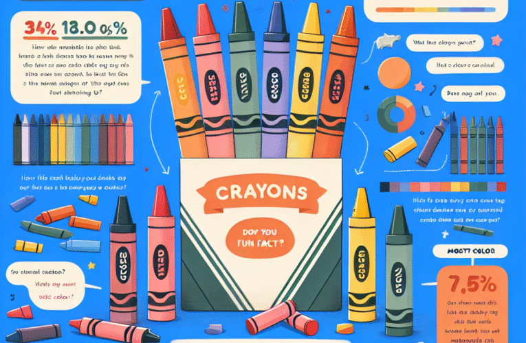 Ciekawostki o kredkach które zaskoczą każdego miłośnika rysowania