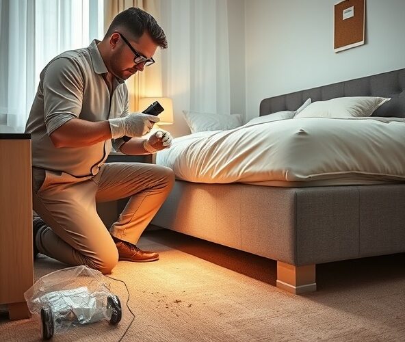 Jak po 14 dniach sprawdzić efekt dezynsekcji pluskiew na Białołęce?