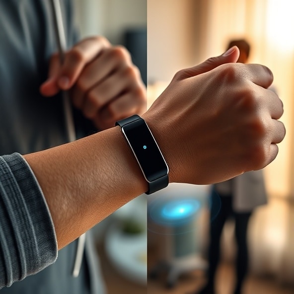 opaska magnetyczna na nadgarstek