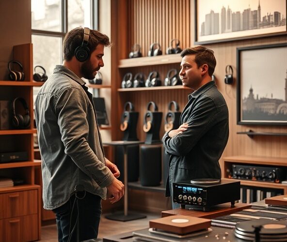 Jak w audiofilskim sklepie w Warszawie dobrać słuchawki bez zwrotów?