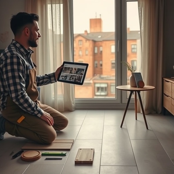 układanie glazury łódź