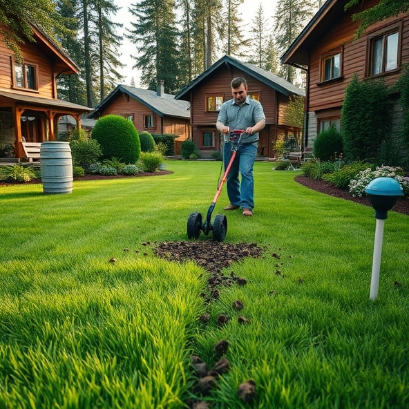 aeracja trawników podkowa leśna