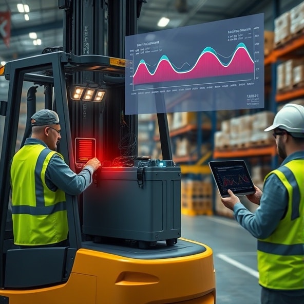 baterie trakcyjne do wózków widłowych