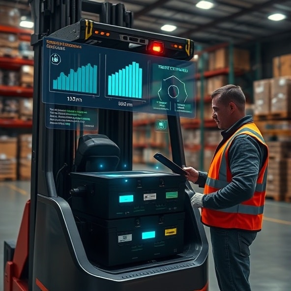 baterie trakcyjne do wózków widłowych