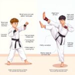 czym się różni karate od taekwondo
