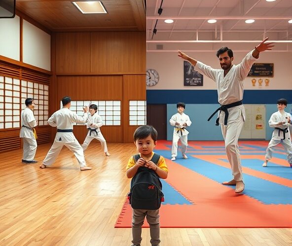 Czym się różni karate od taekwondo przy wyborze klubu dla dziecka?