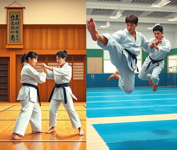 Czym się różni karate od taekwondo i które wybrać jako początkujący?