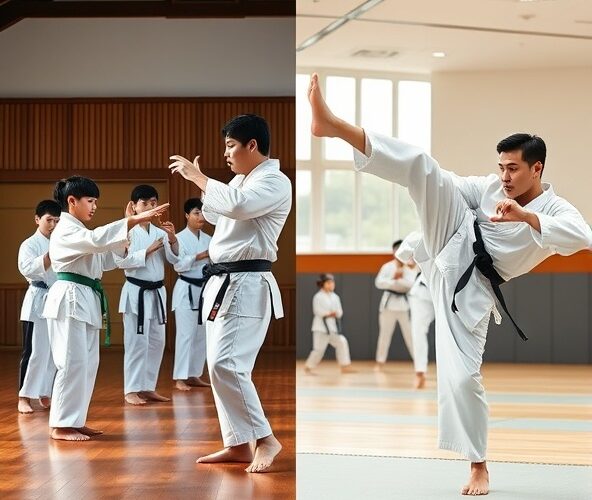 Czym się różni karate od taekwondo dla początkujących — jak wybrać?