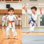 czym się różni karate od taekwondo