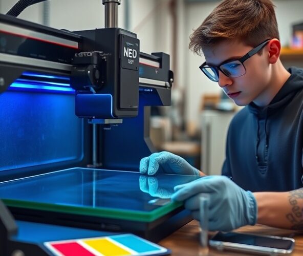 Jak drukarka UV do szkła pomaga początkującym zrobić trwalszy nadruk?