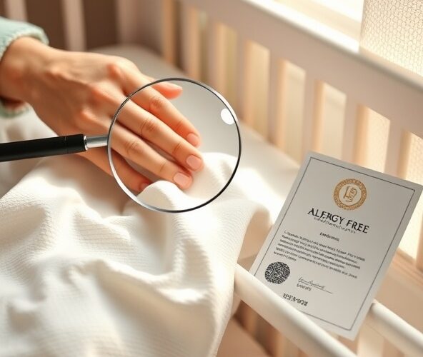 Jak sprawdzić certyfikat materiału na pościel dziecięcą dla alergików?