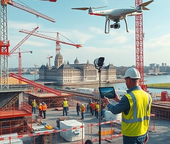 Jak monitoring placów budowy w Warszawie zmniejsza liczbę wypadków?