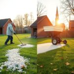 piaskowanie trawników komorów