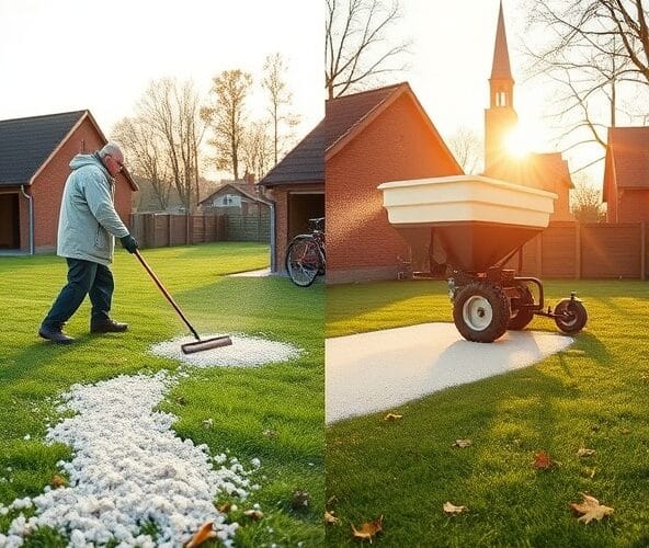 Kiedy w Komorowie najlepiej wykonać piaskowanie trawników?