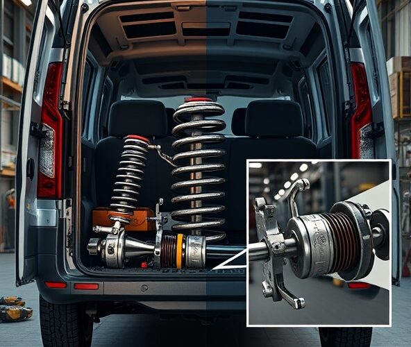 Czy sprężyny wzmocnione do Fiat Talento zwiększą ładowność tylnej osi?