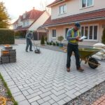 układanie kostki brukowej książenice